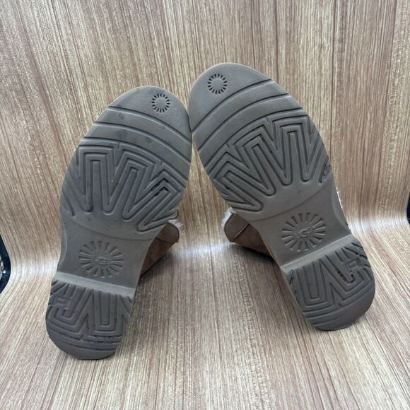 UGG QUINCY WOMEN ANKEL BOOTS SUEDE CHESTNUT US 9.5/ UK 7.5 /EU 40.5 - Picture 10 of 11